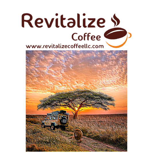 Safari blend label front