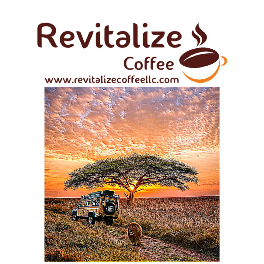 Safari blend label front